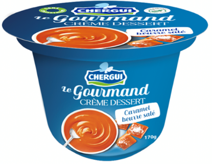 Image de Le Gourmand crème dessert au caramel beurre salé - (170g)